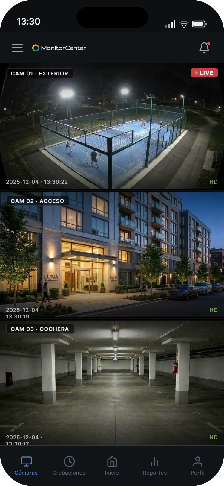 MonitorCenter mobile